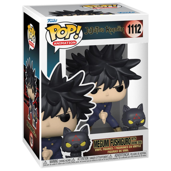 Funko Pop! Animation Megumi w/Dogs (Jujutsu Kaisen)